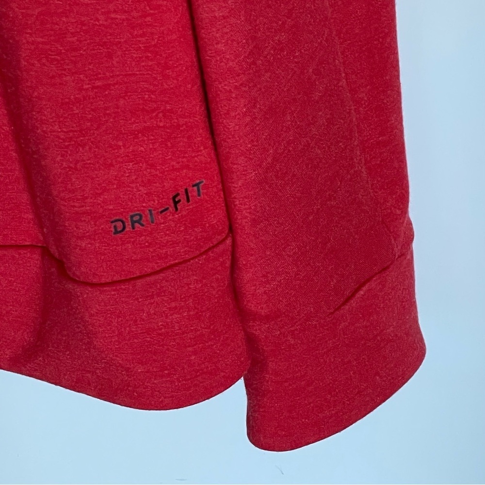 NIKE Men's Red Dri-FIT Training Fleece Full Zip Hoodie Size Medium 54262 - Picture 10 of 16